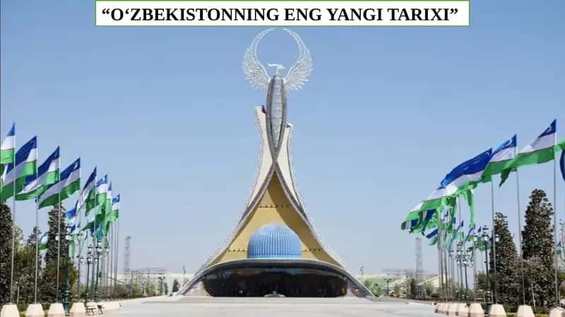 O‘zbekistonning eng yangi tarixi 1
