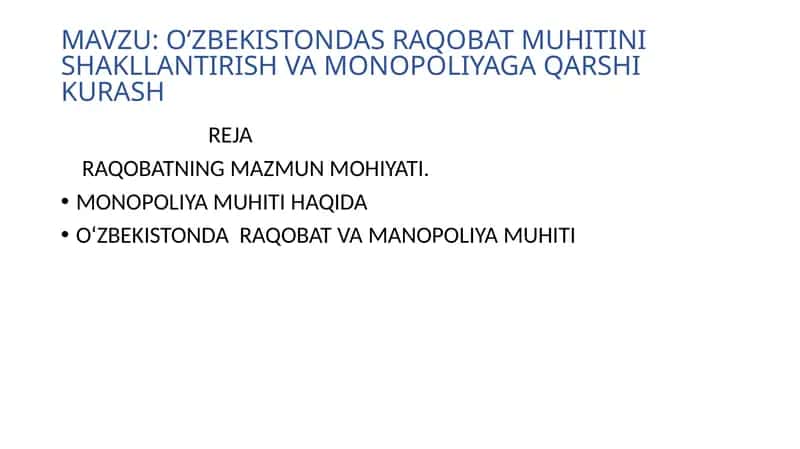 RAQOBATNING MAZMUN MOHIYATI 1