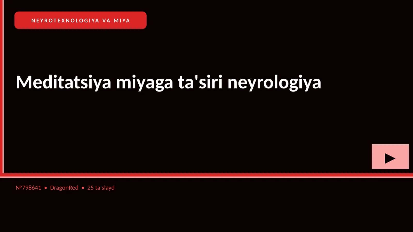 NEYROTEXNOLOGIYA VA MIYA 1