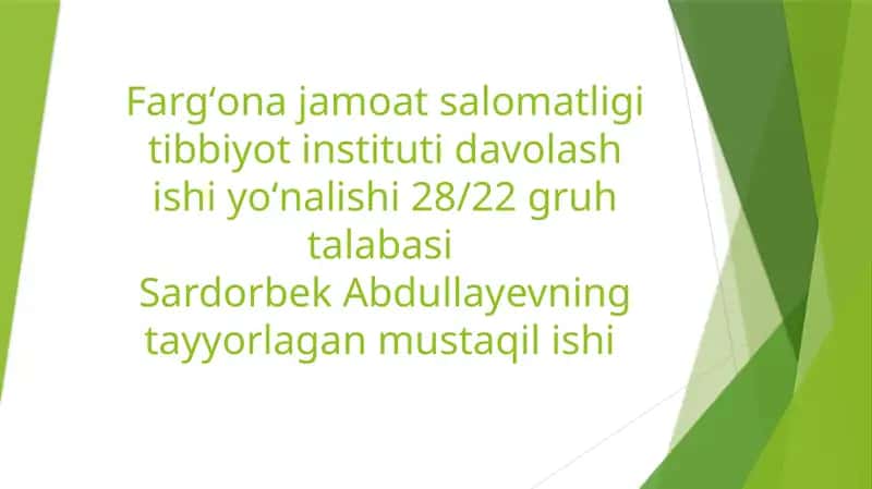 Tib qonunlari 4-kitobi 1