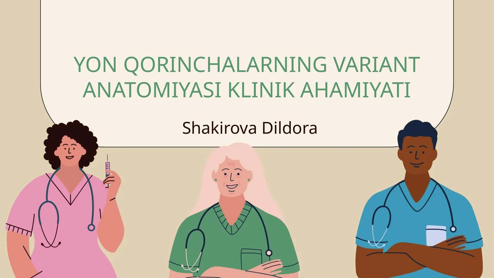 Variant anatomiyasi va uning klinik ahamiyati 1
