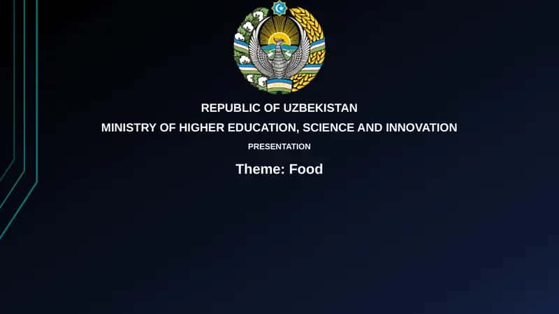 From Farm to Fork: A Global Food Journey 1