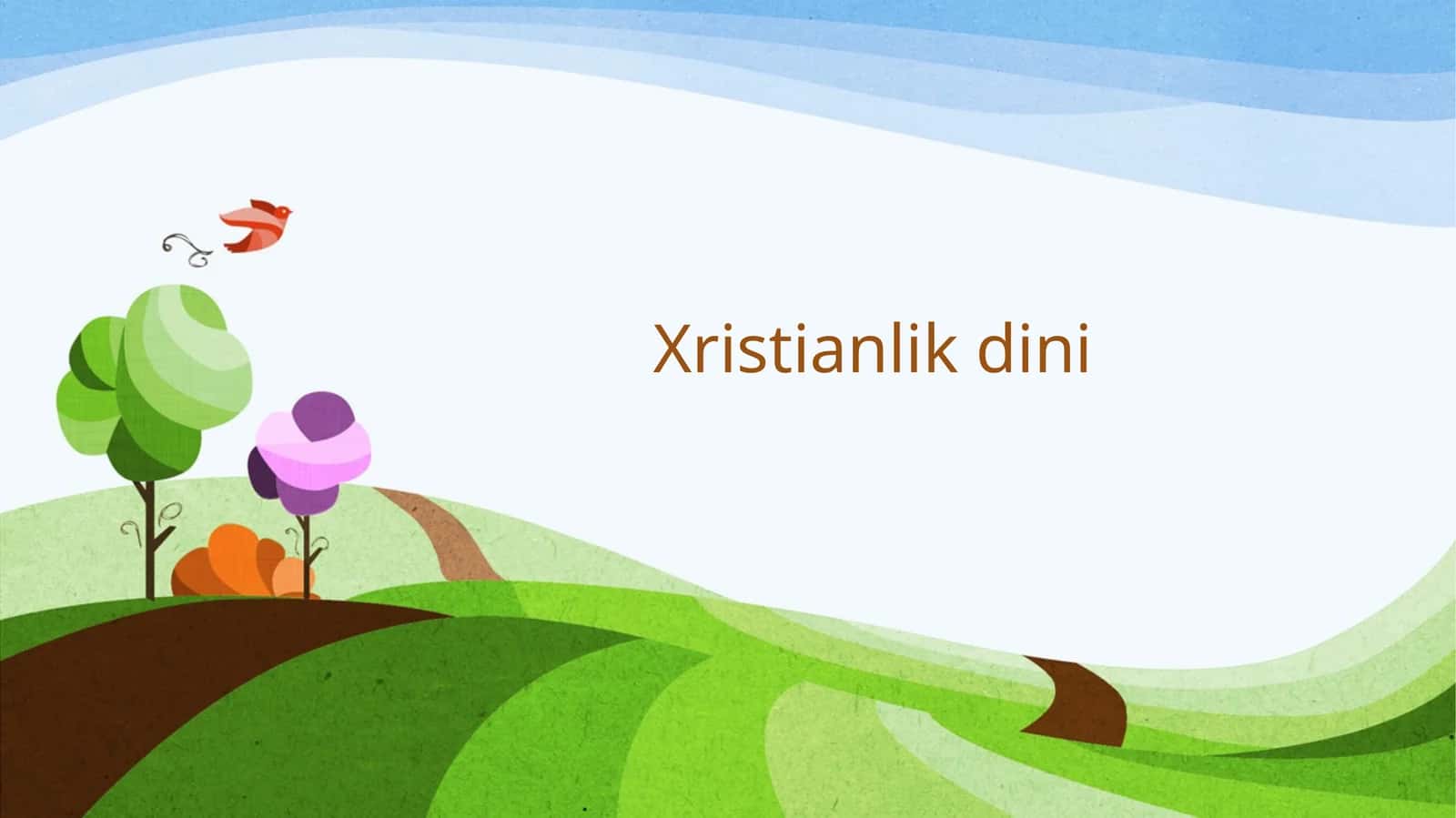 Xristianlik dini kelib chiqishi 1