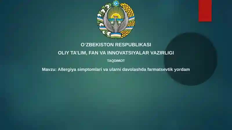 Allergiya: Turlari, Sabablari va Umumiy Belgilari