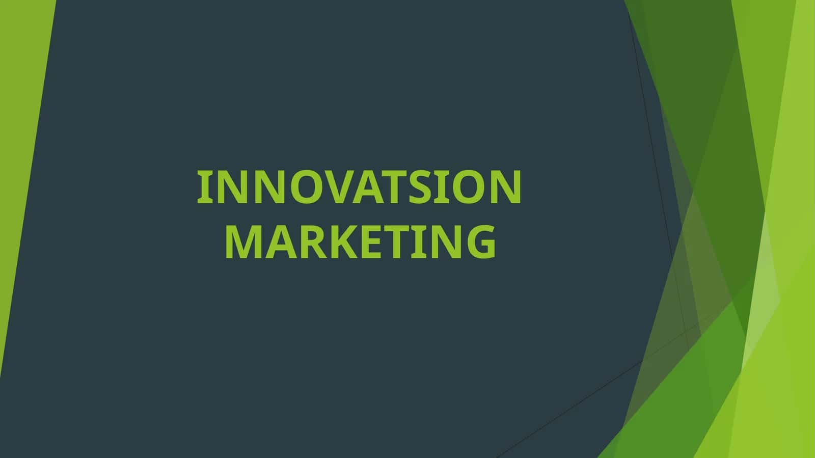 Innovatsion marketing 1