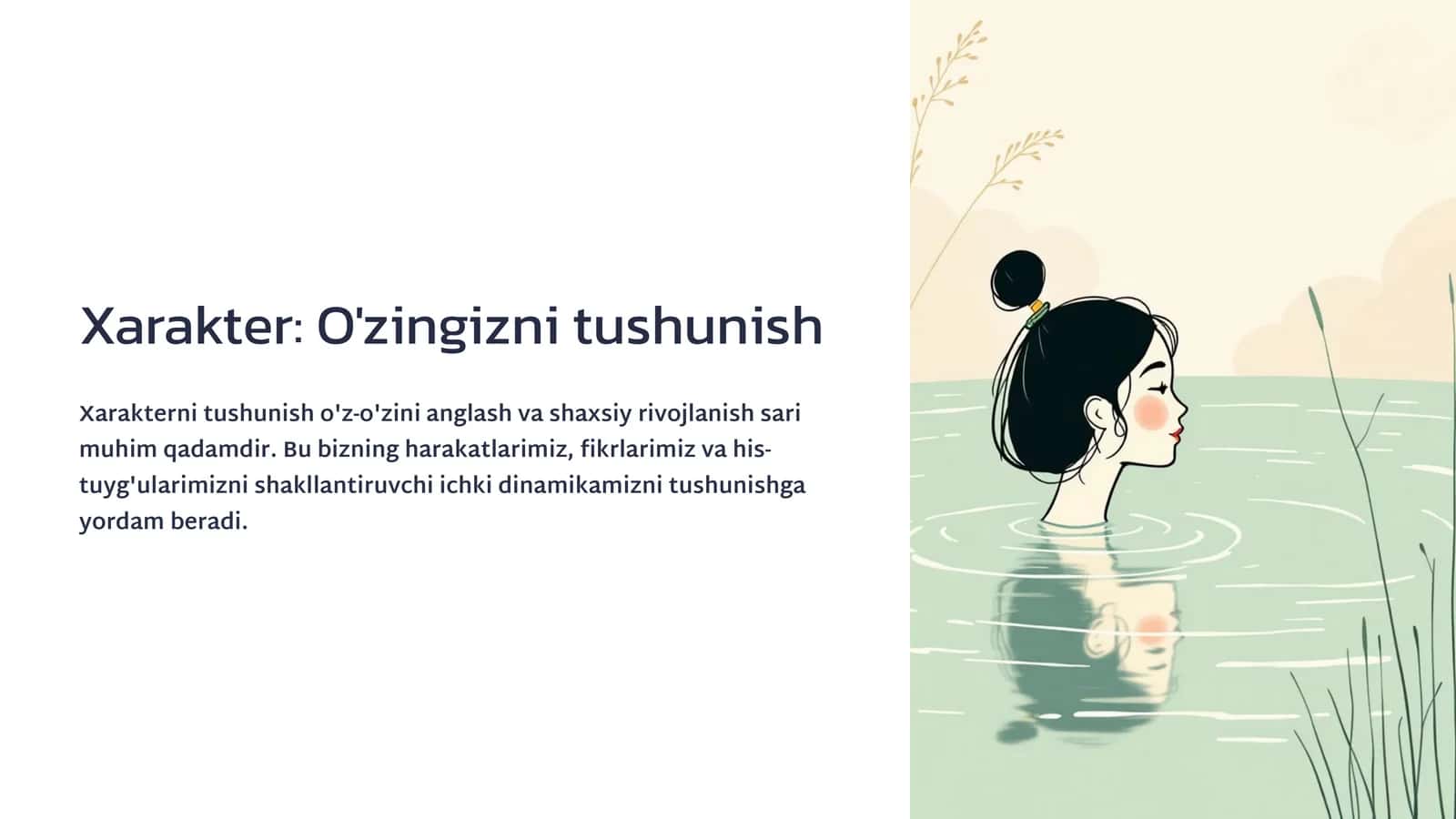 Xarakter: O'zingizni tushunish 1