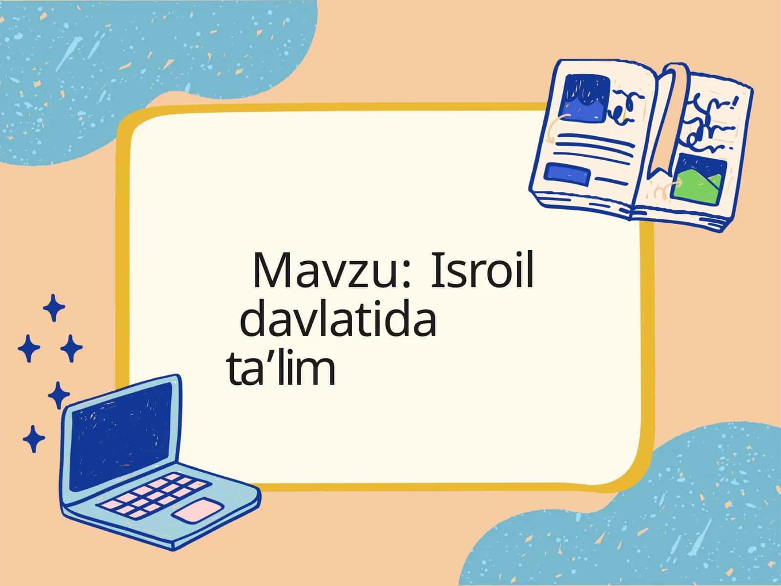 Isroil  davlatida ta’lim 1