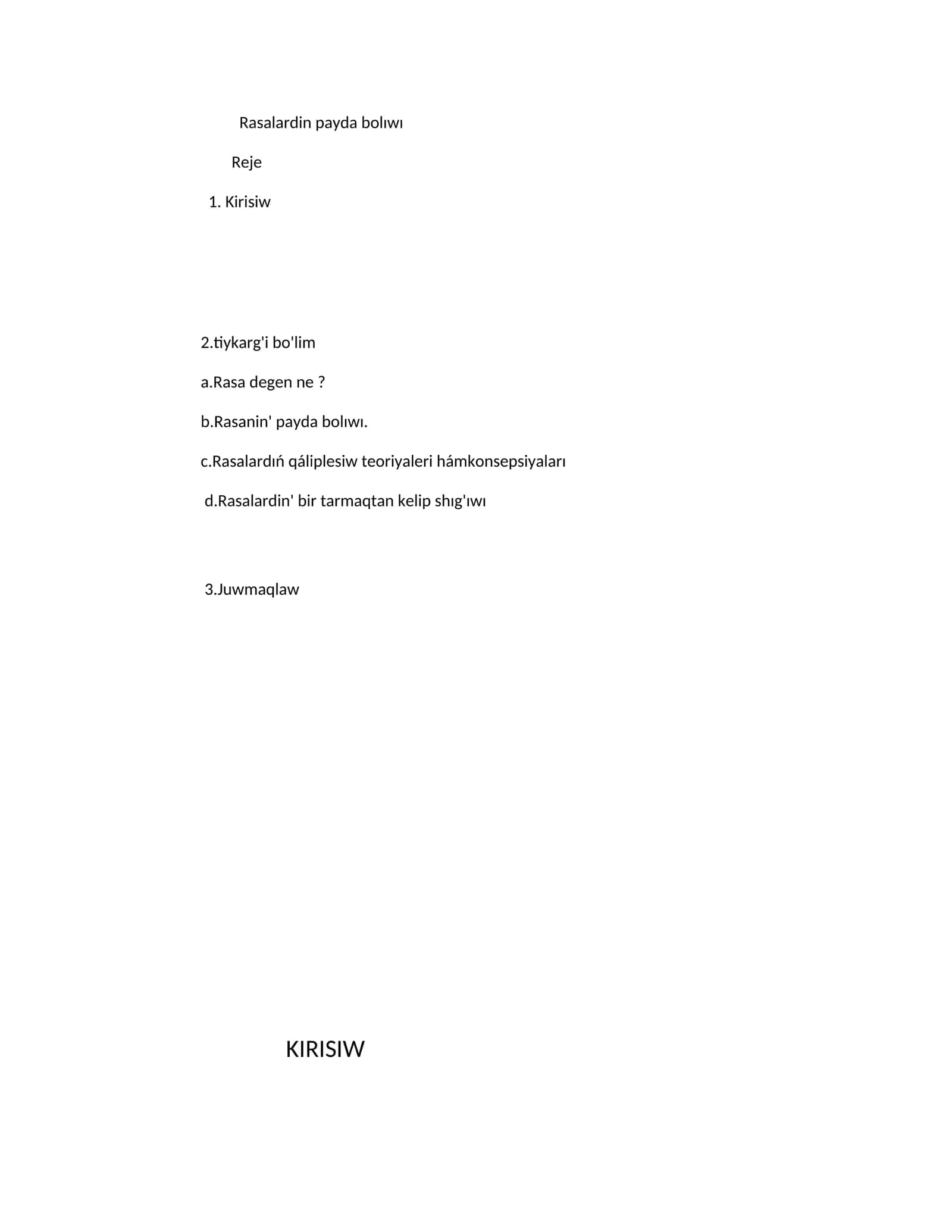 Rasalardin Payda Boliwi 1