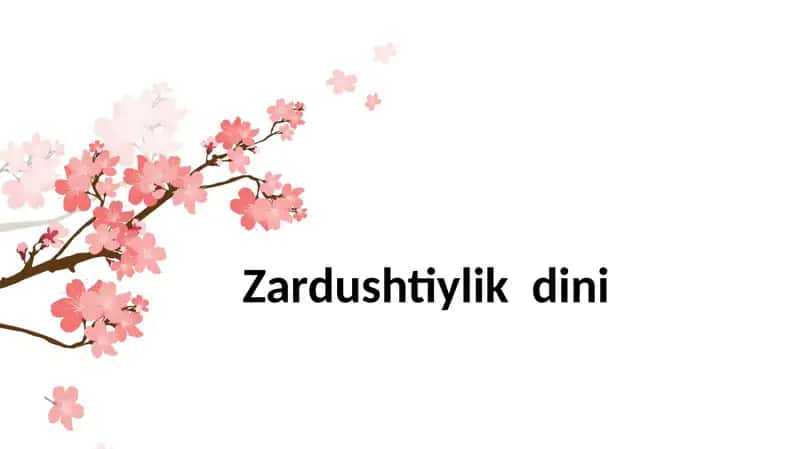 Zardushtiylik 1