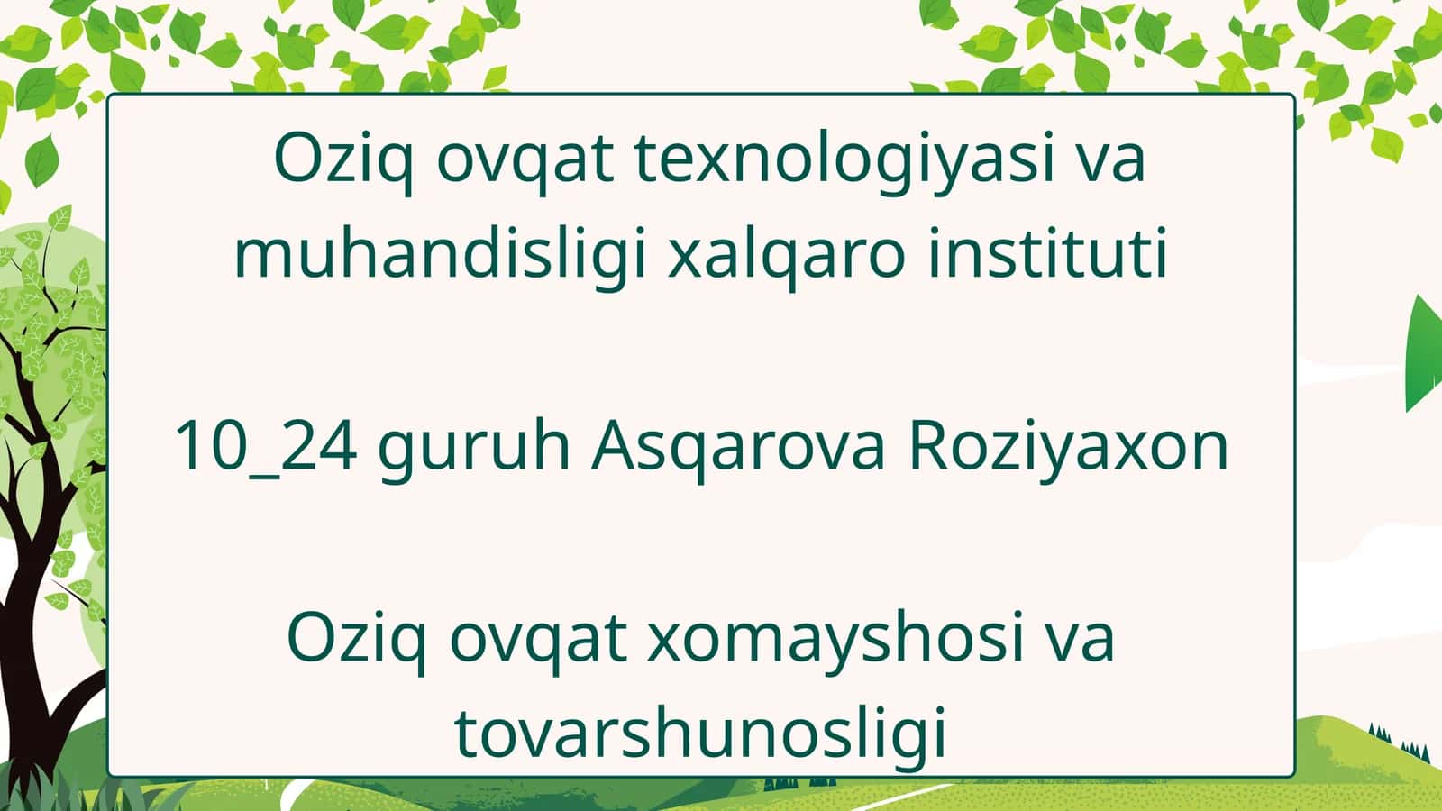 BUG‘DOY UNINING NAVLARI VA KIMYOVIY TARKIBI 1