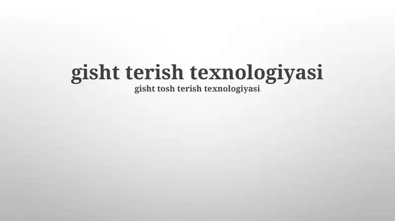 Geofazoviy Texnologiyalar 1