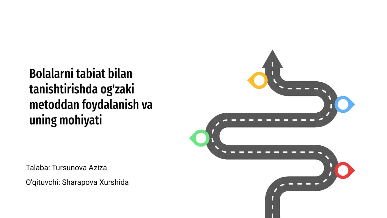 Og'zaki Metod Bilan Bolalarni Tabiat Bilan Tanishtirish 1