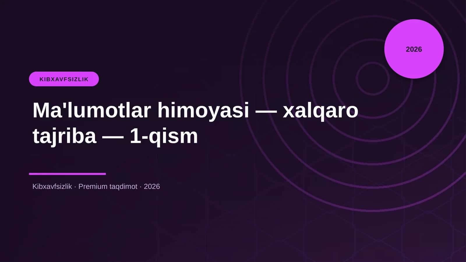 KIBXAVFSIZLIK 1