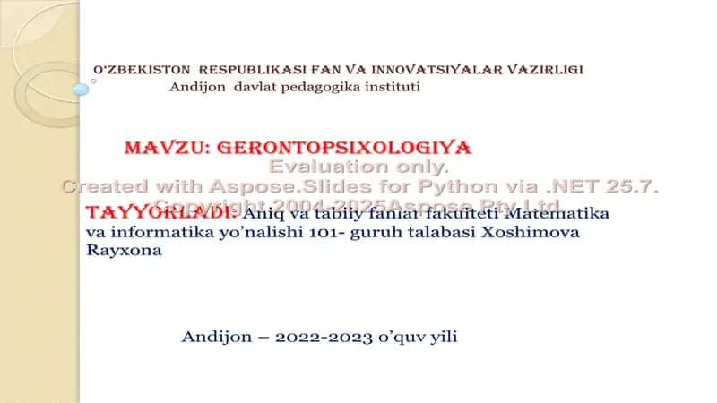 Gerontopsixologiya 1