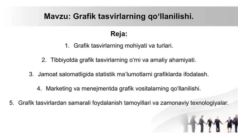 Grafik tasvirlarning qo‘llanilishi 1