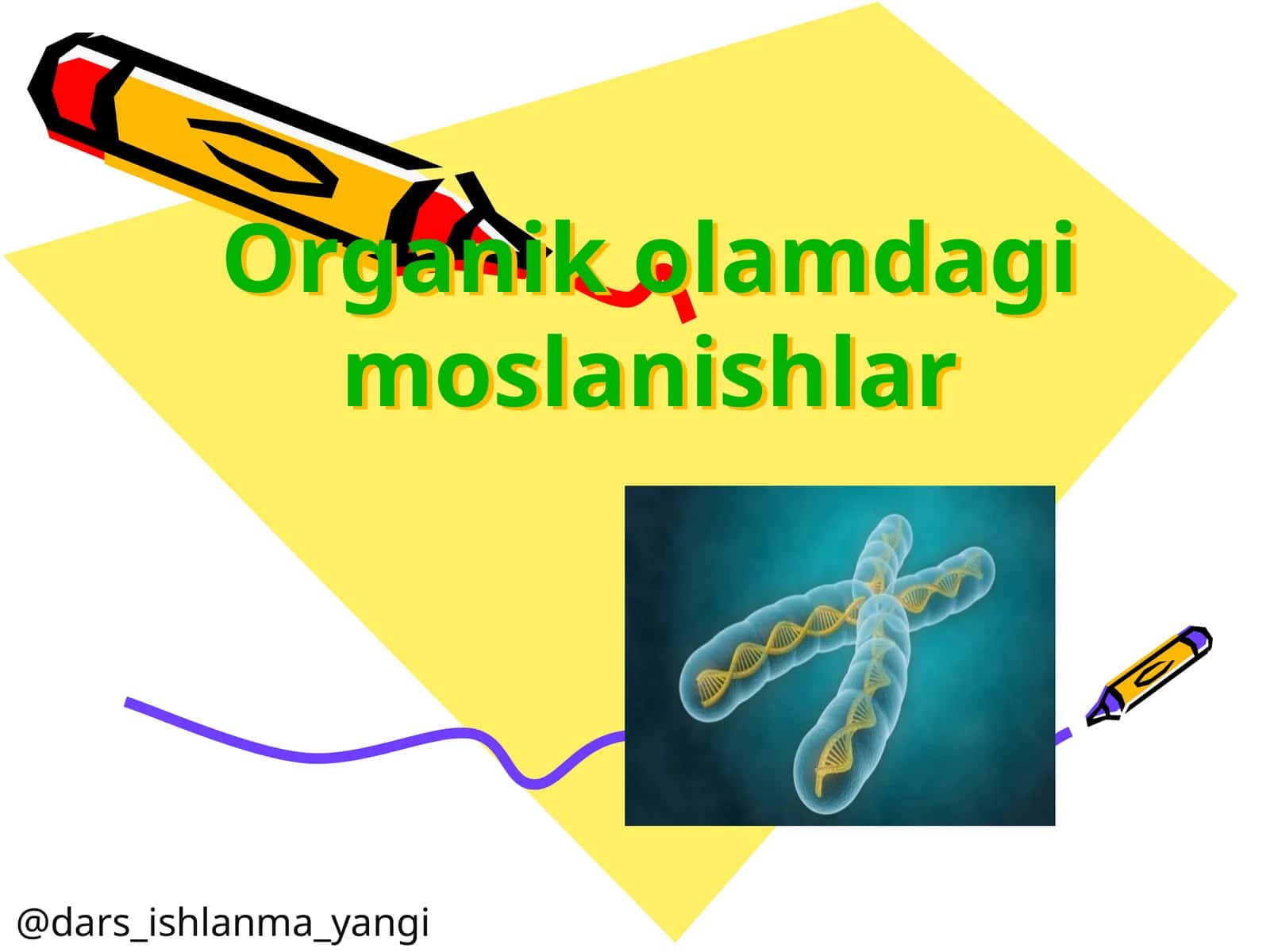 Organik olamdagi moslanishlar 1