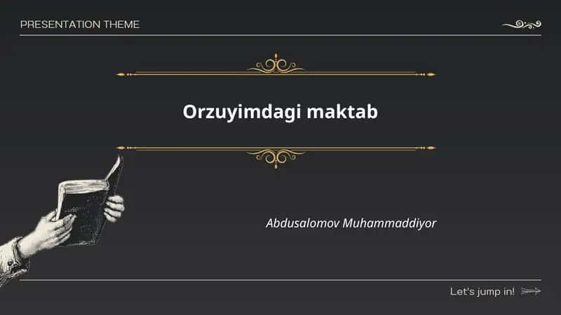 Orzuyimdagi maktab 1