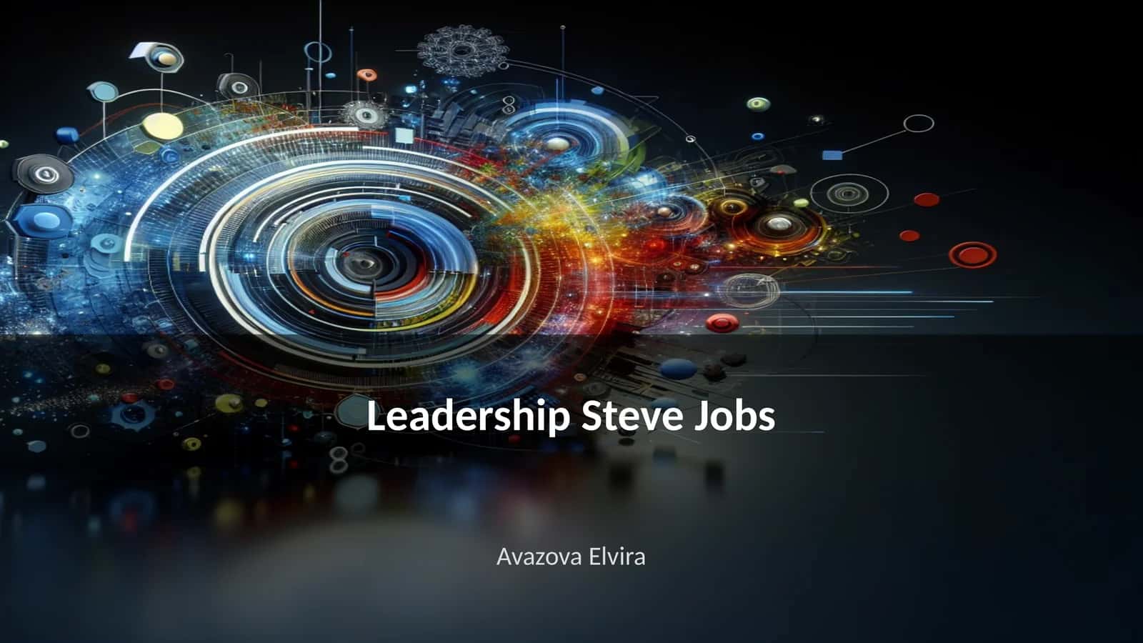 Leadership Steve Jobs 1