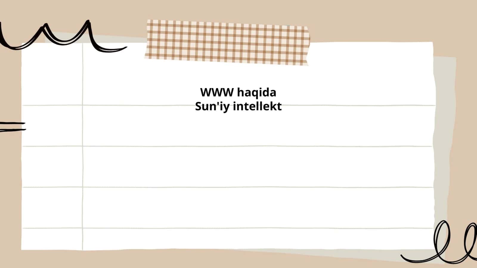 WWW haqida 1