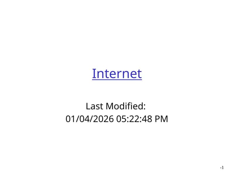History of the Internet 1