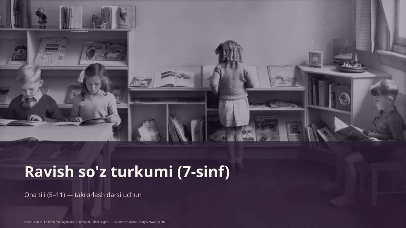 Ravish so'z turkumi (7-sinf) 1