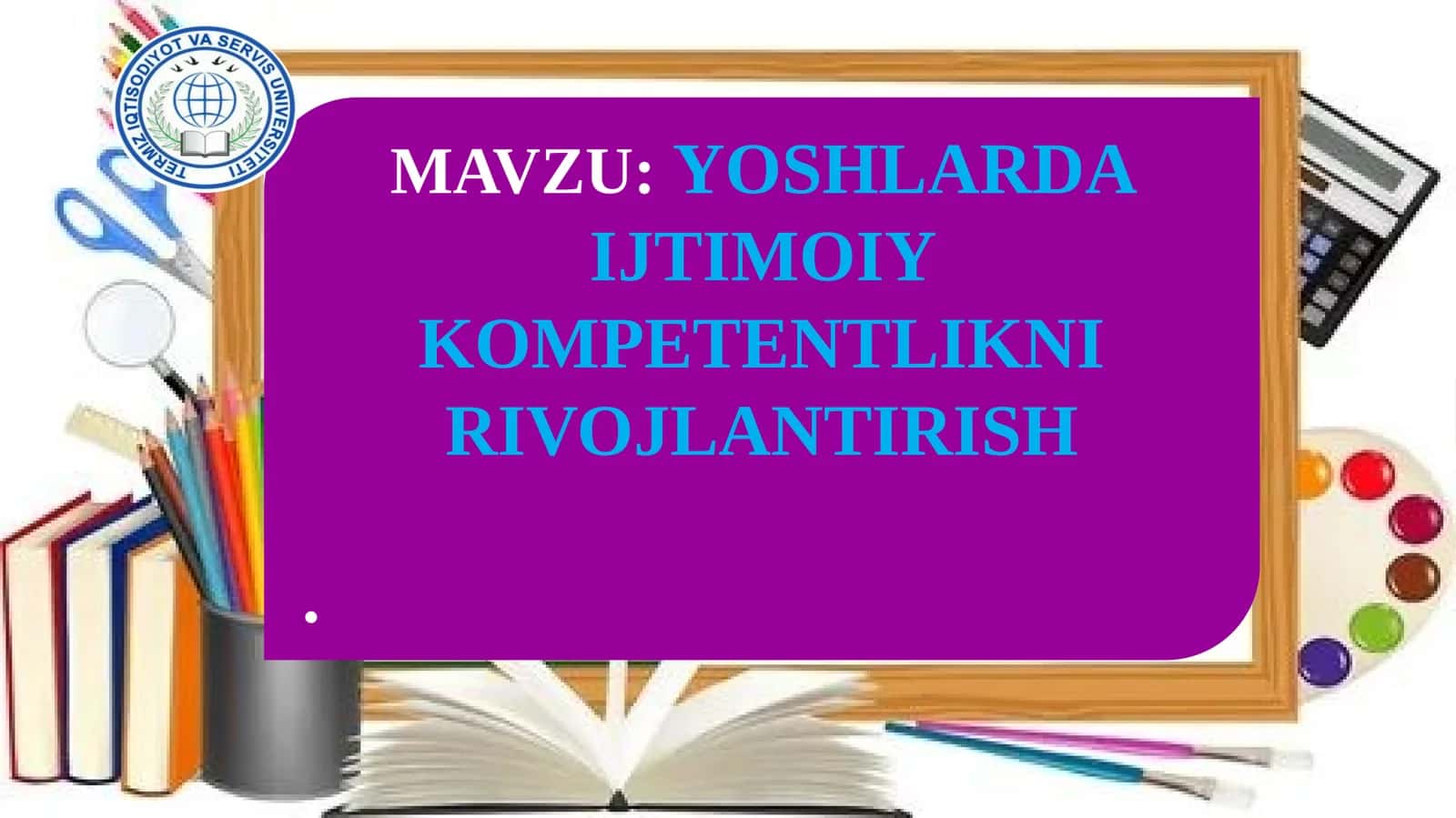 YOSHLARDA IJTIMOIY KOMPETENTLIKNI RIVOJLANTIRISH 1