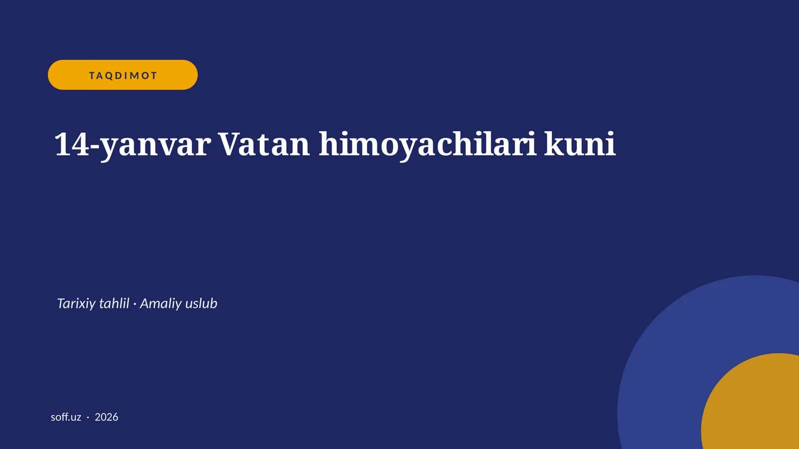 14-yanvar Vatan himoyachilari kuni 1