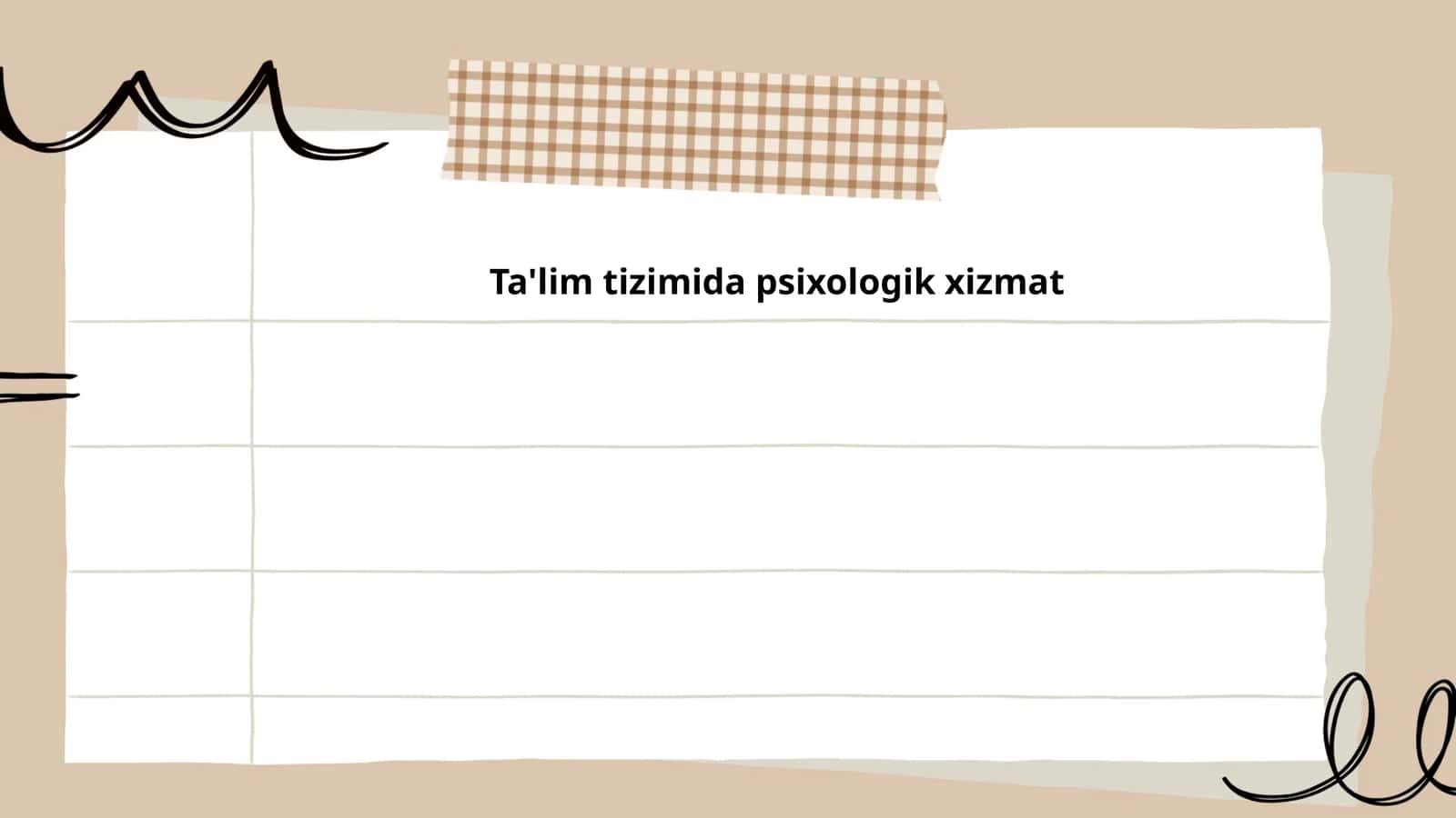 Ta'lim tizimida psixologik xizmat 1
