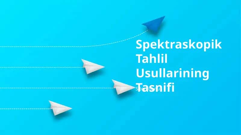 Spektroskopik Tahlil Usullarining Tasnifi 1