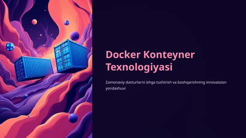 Docker Konteyner Texnologiyasi 1