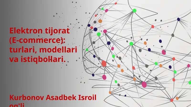 Elektron tijorat (E-commerce) 1