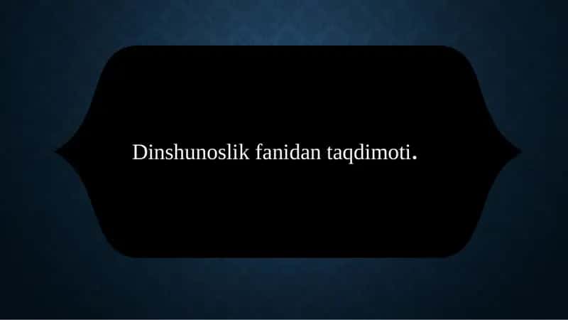 Abdurauf Fitratning Muxtasar islom tarixi. 1