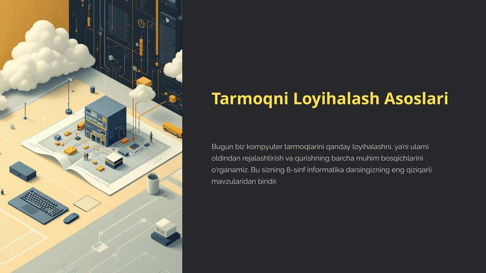 Tarmoqni Loyihalash Asoslari 1