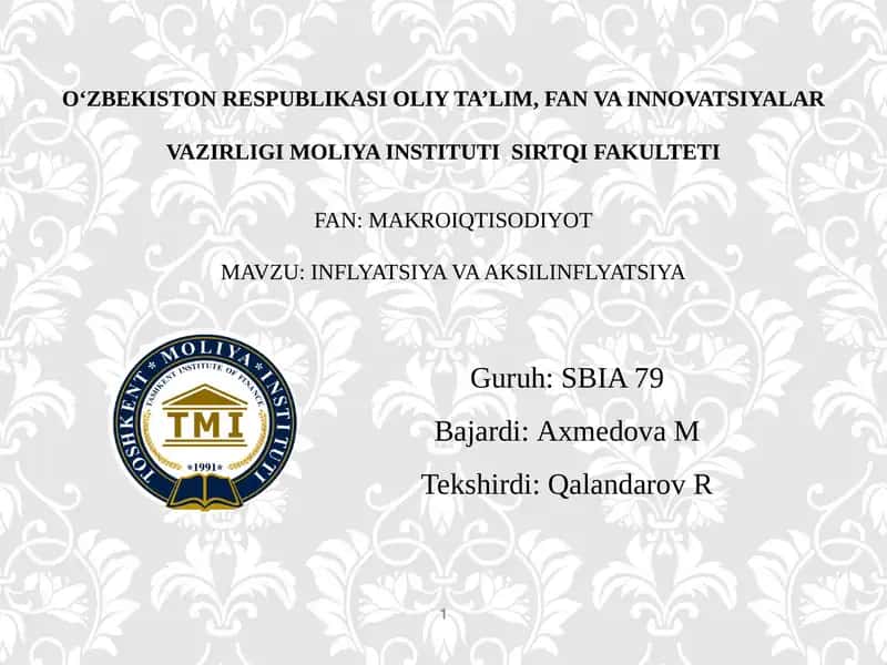 Makroiqtisodiyot 1