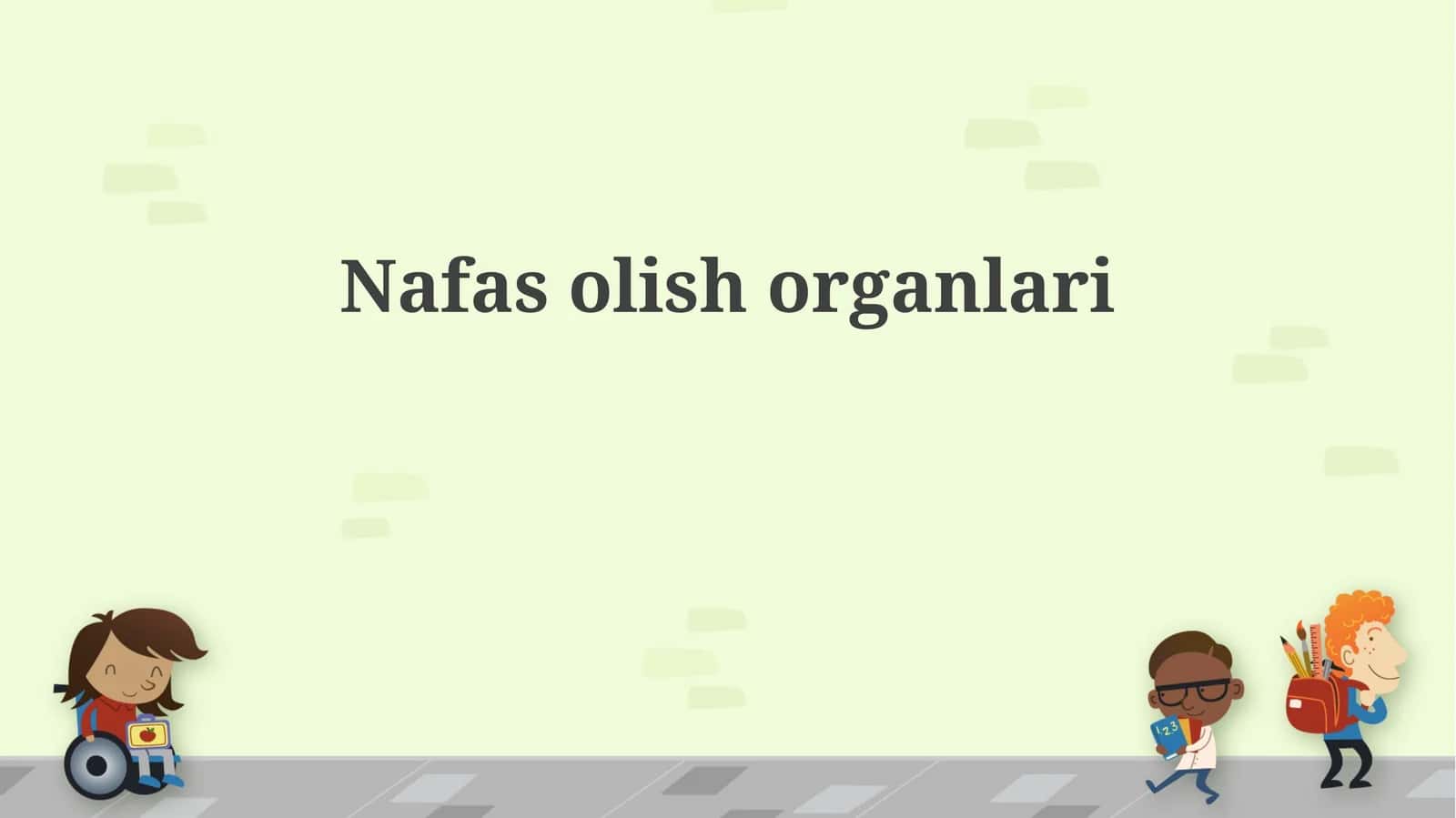 Nafas olish organlari 1