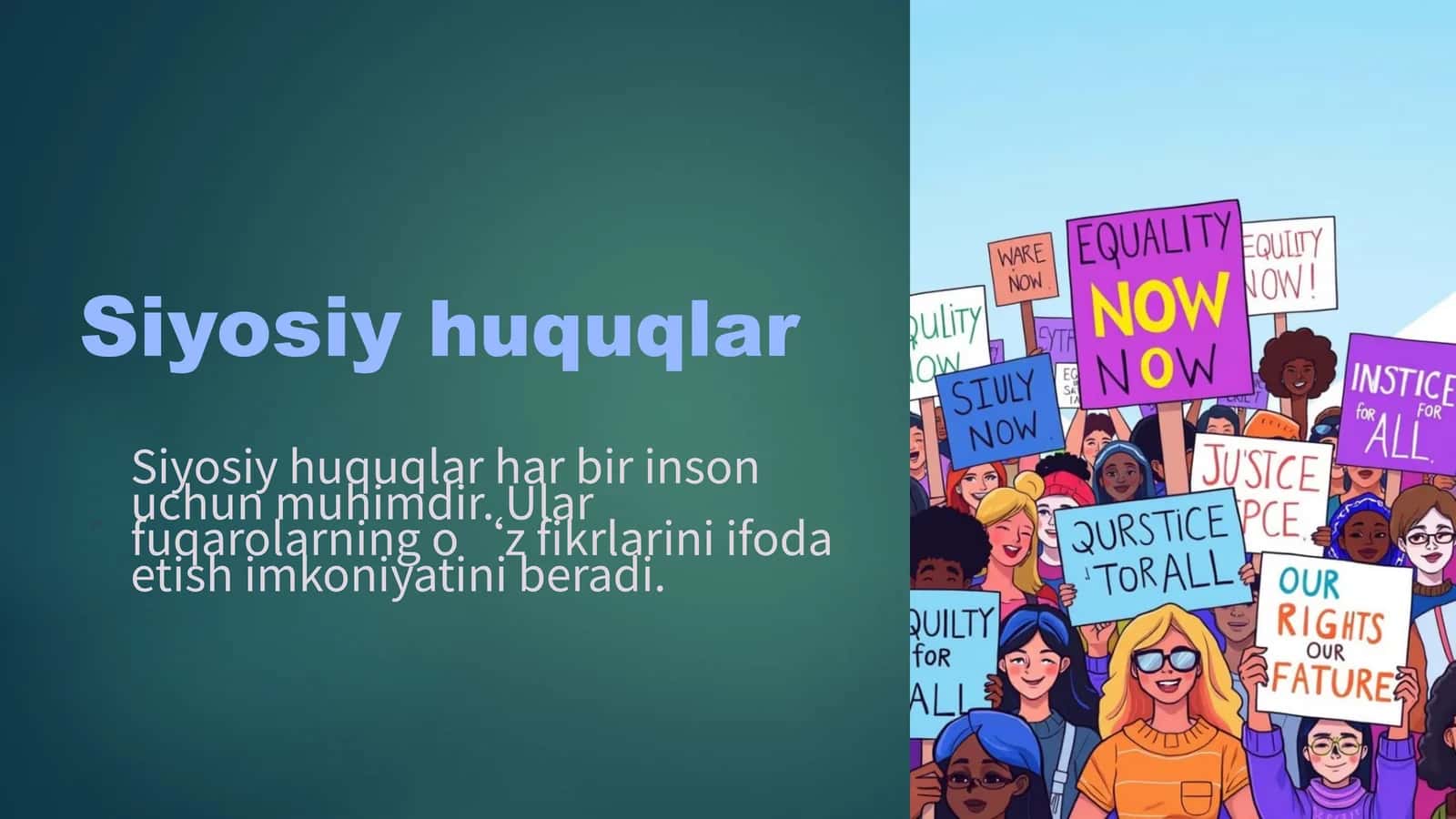 Siyosiy huquqlar 1
