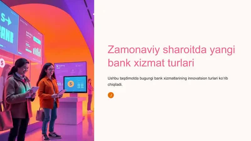 Zamonaviy sharoitda yangi bank xizmat turlari 1