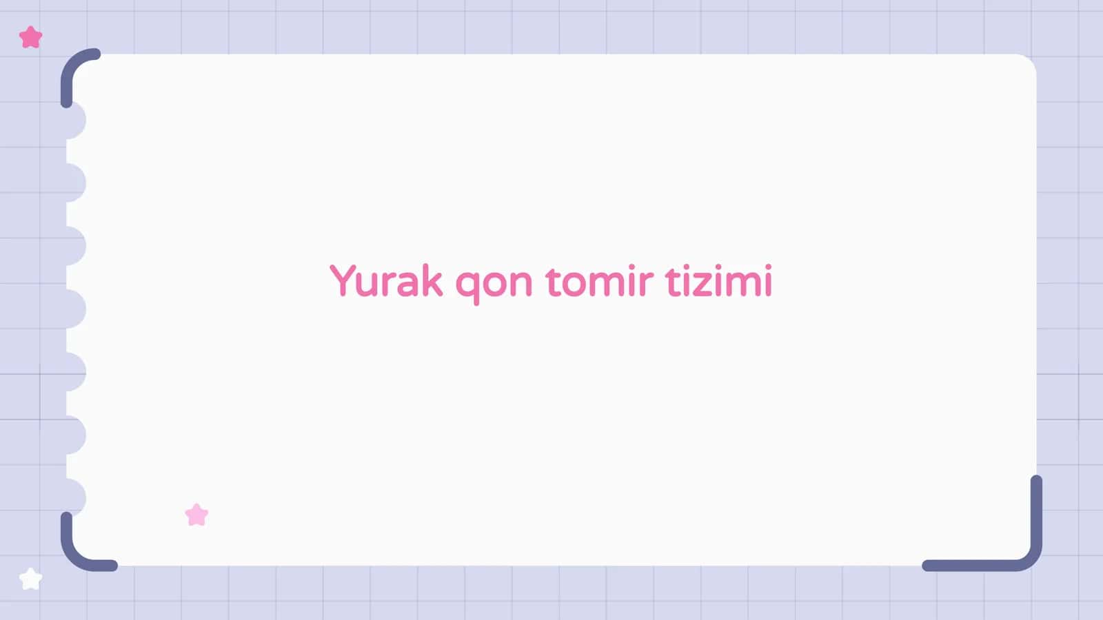 Yurak qon tomir tizimi 1