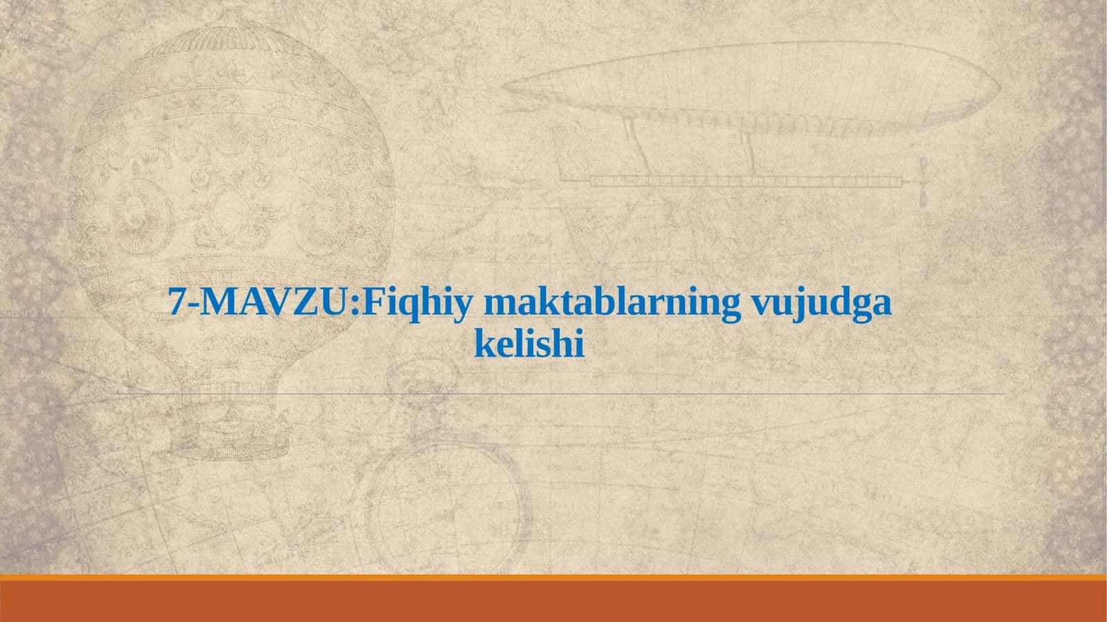Fiqhiymaktablarning vujudga kelishi 1