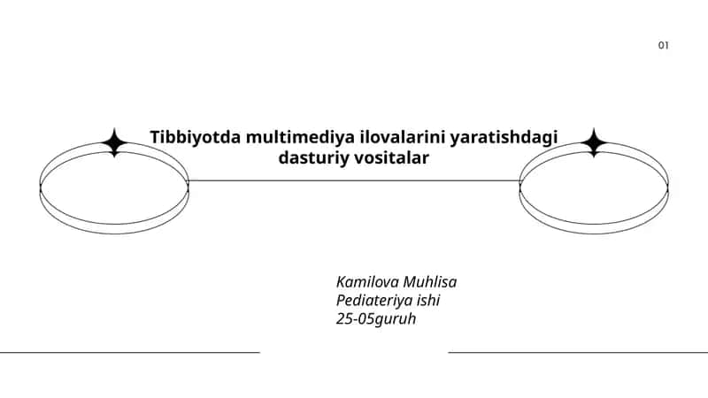 Tibbiyotda multimediya ilovalarini yaratishdagi dasturiy vositalar 1