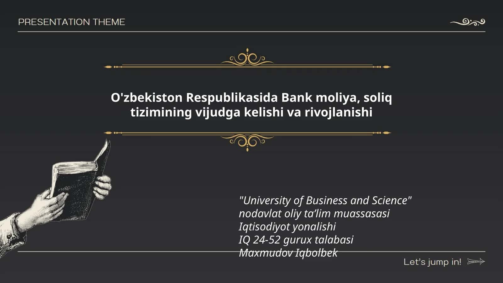 University of Business and Science 1