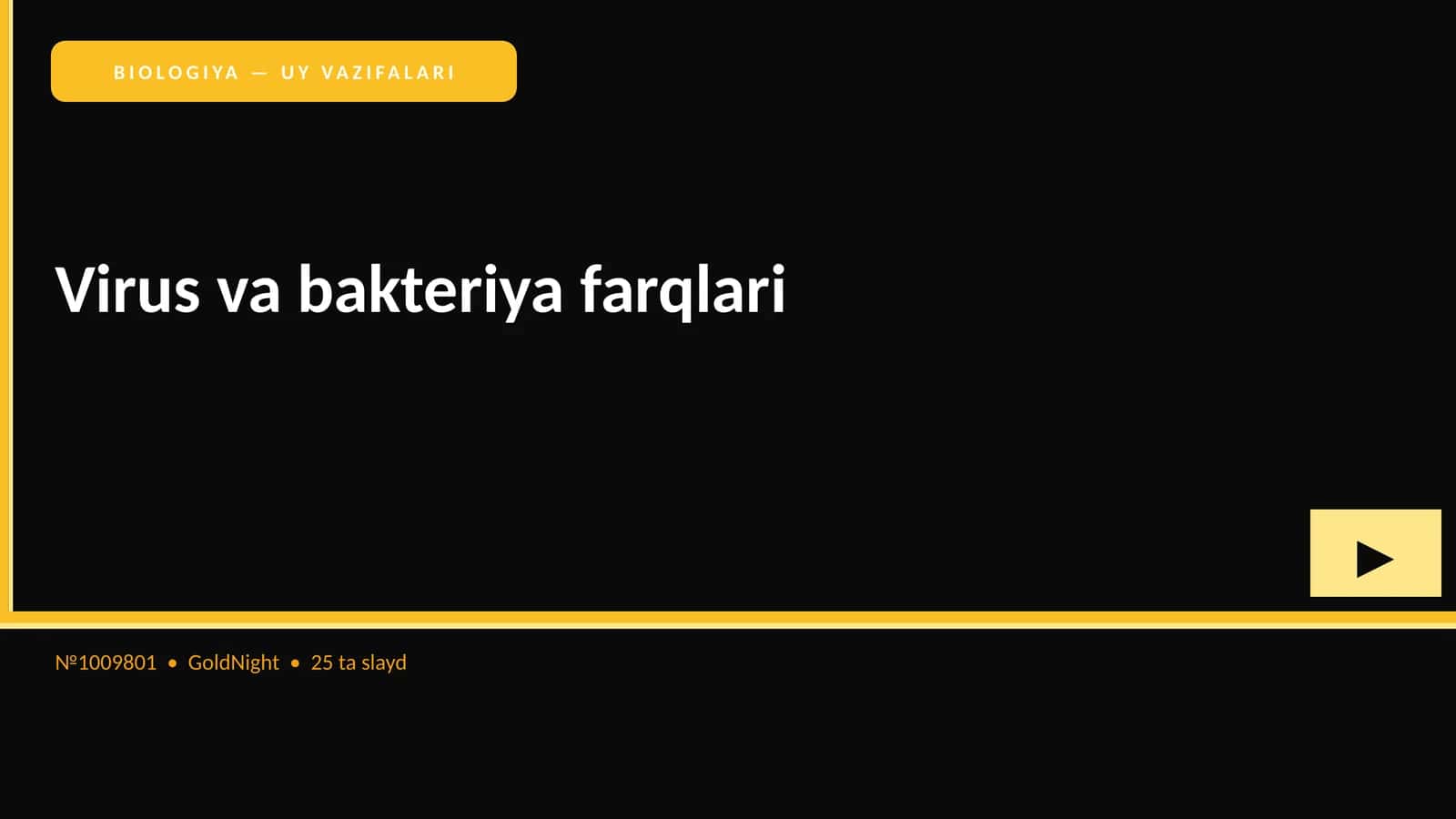 Virus va bakteriya farqlari 1