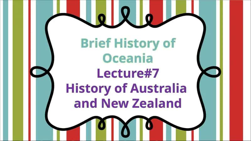 Brief History of Oceania 1
