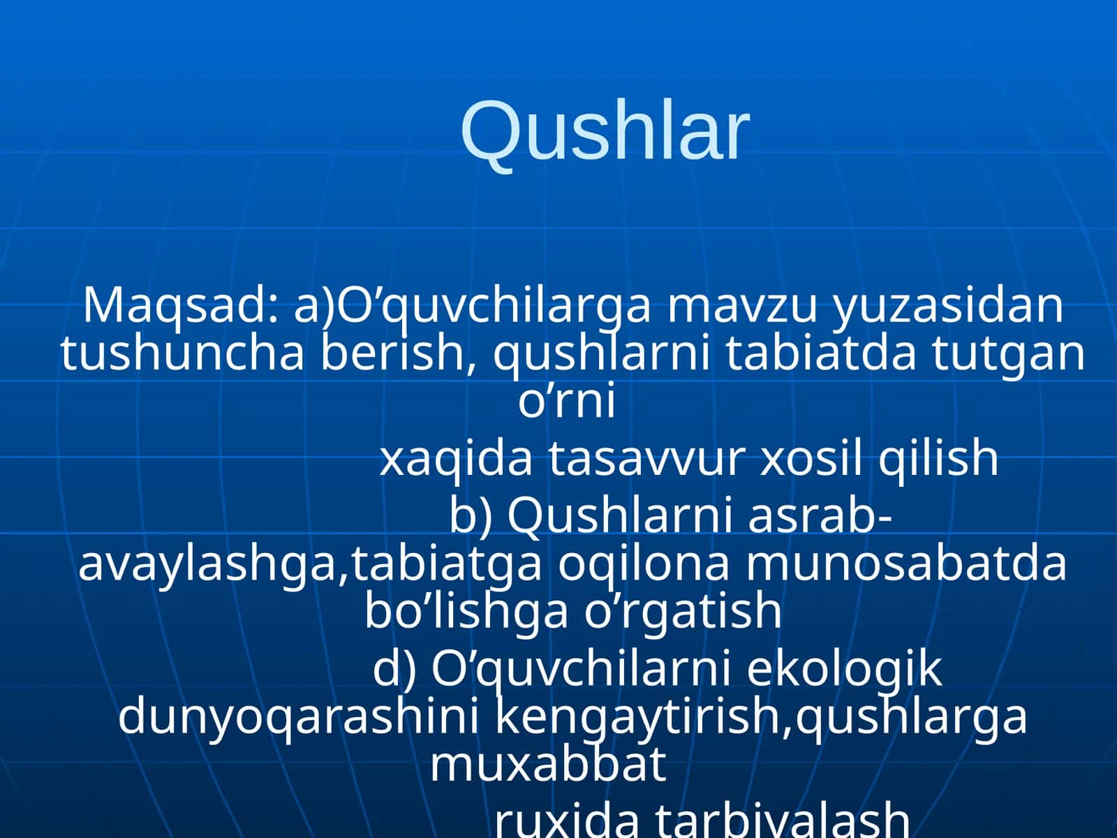 Qushlar 1