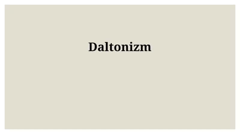 Daltonizm 1