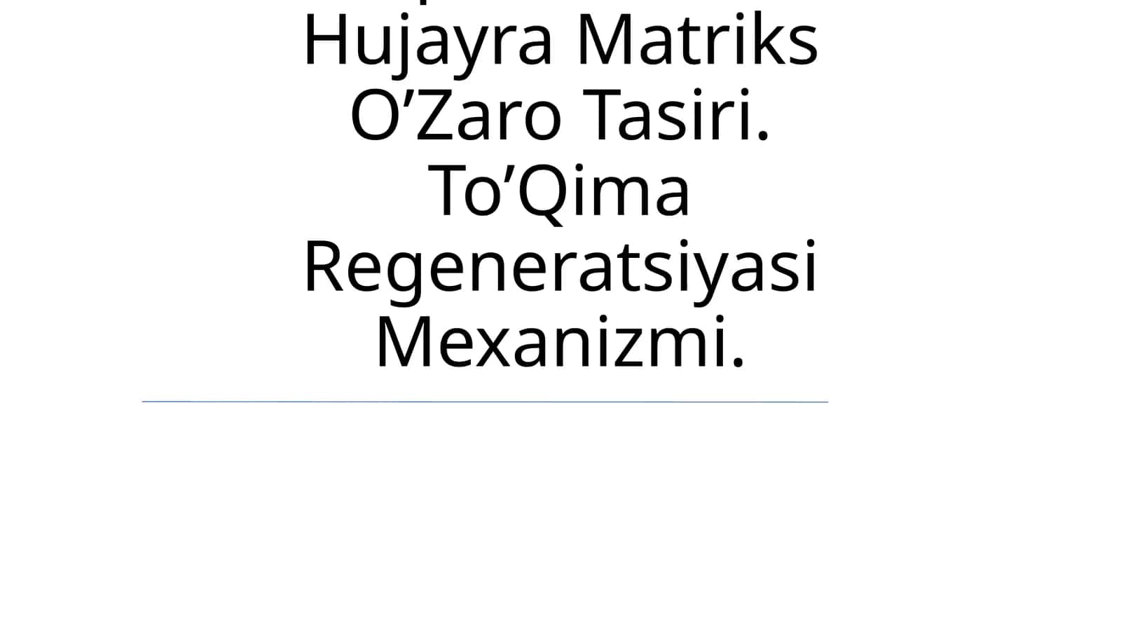 Yallig’Lanishning Tizimli Tasirlari 1