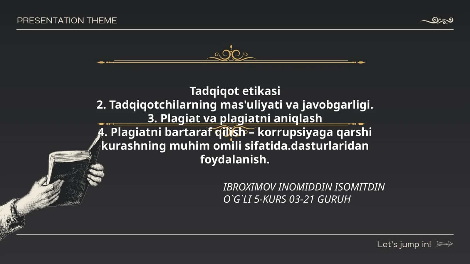 Tadqiqot etikasi 1