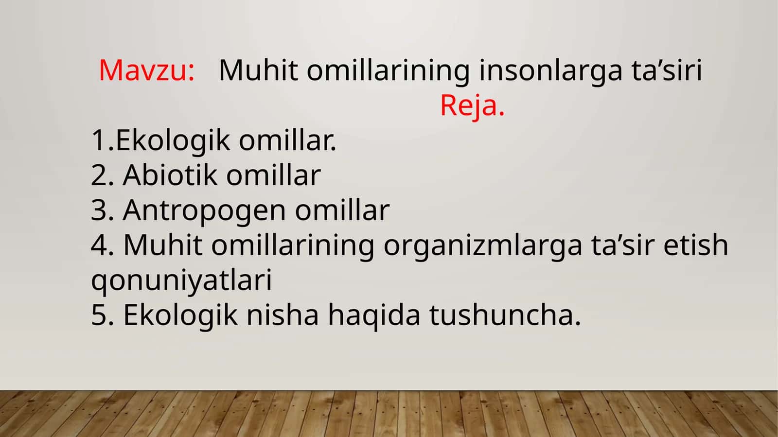 Muhitomillarininginsonlargata’siri 1