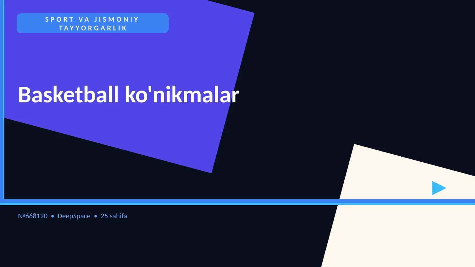 Basketball ko'nikmalar 1