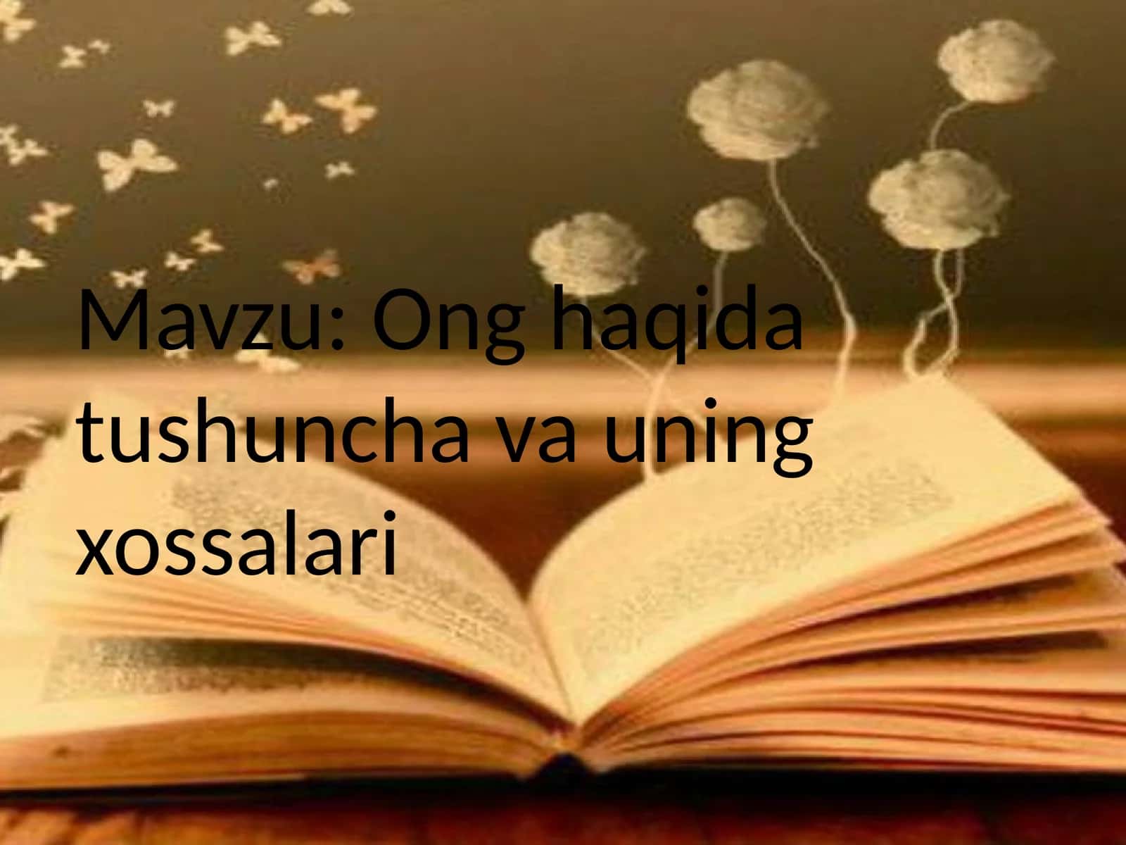 Ongha qida tushuncha va uning xossalari 1